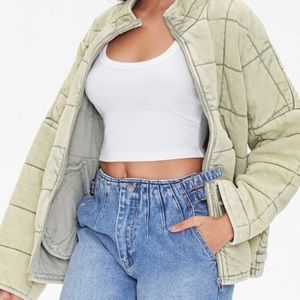 Forever 21 quilted jacket